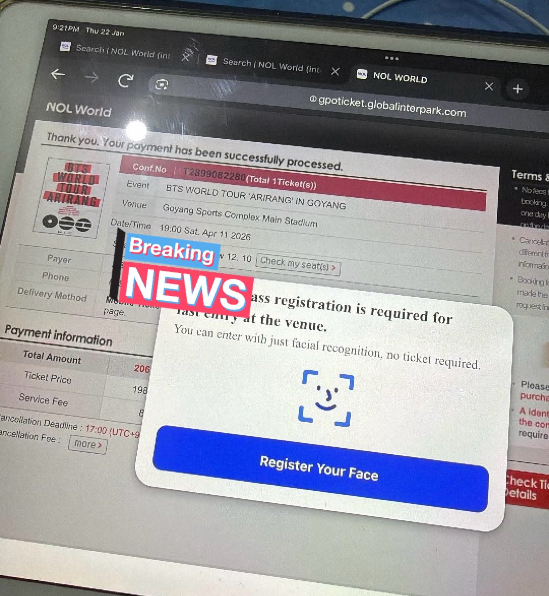 maxineryy's tweet image. Successfully booked for my friends last night! ❤️