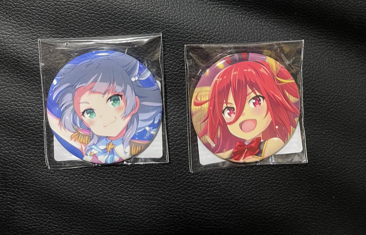 オンゲキ ドロー！ドロー！くじ 交換 譲:E賞逢坂茜缶バッジ、E賞柏木