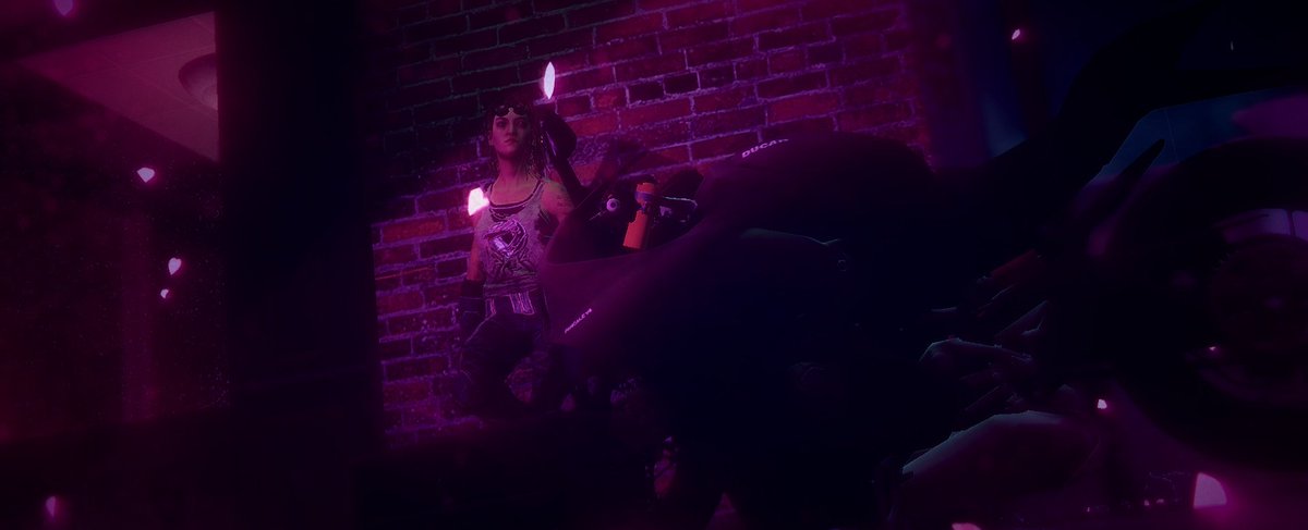Eve_Zest's tweet photo. "Steet racing tires the soul" #yuidbd #dbdfanart https://t.co/A76FwlhVk2