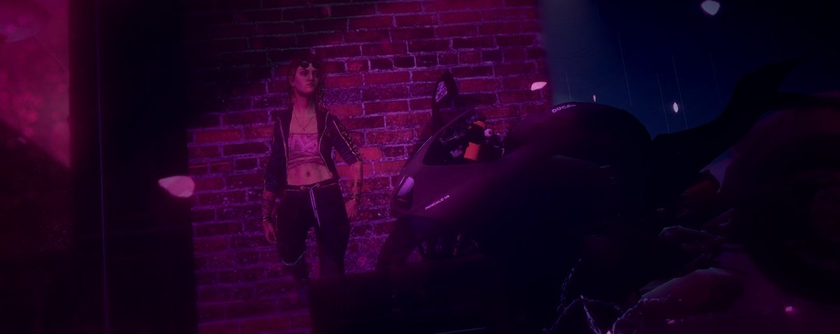 Eve_Zest's tweet photo. "Steet racing tires the soul" #yuidbd #dbdfanart https://t.co/A76FwlhVk2