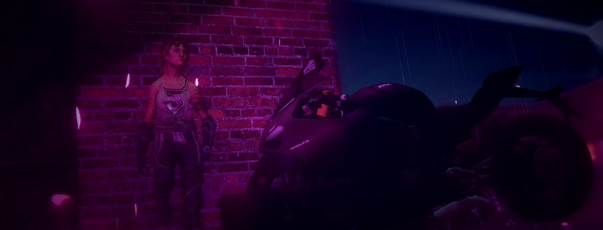 Eve_Zest's tweet photo. "Steet racing tires the soul" #yuidbd #dbdfanart https://t.co/A76FwlhVk2