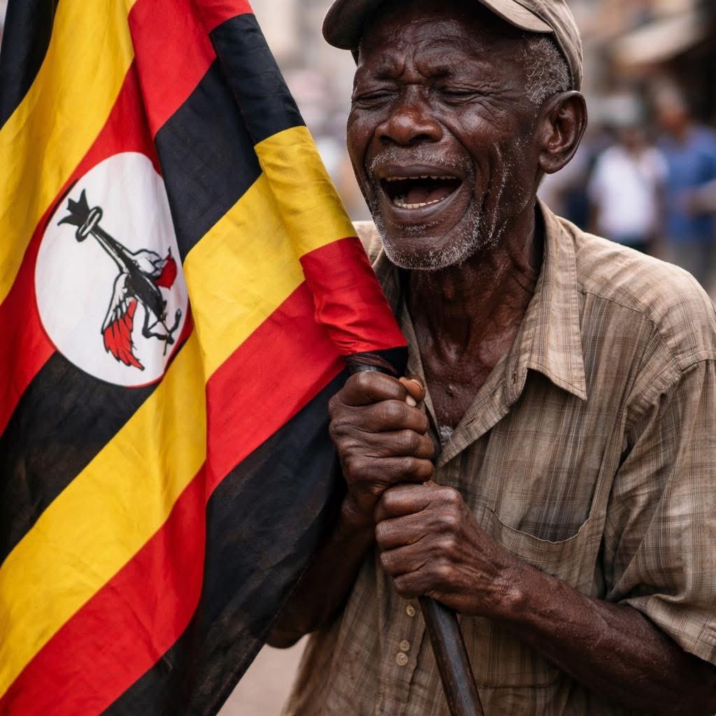 35/100 At yet another vigil for electoral democracy,
Ugandans hold masses of deep grief in our being.
Masses so painful yet normalised with familiarity,
Masses totally incomprehendible yet routinised.
Masses so unjust that the violations leave us dizzy!

We sit with cold corpses