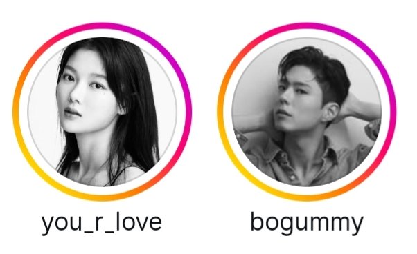 You_r_love&amp; Bogummy IG story 
 update 
#Parkbogum #kimyoujung 
#boyoucouple #youthmt
#loveinthemoonlight