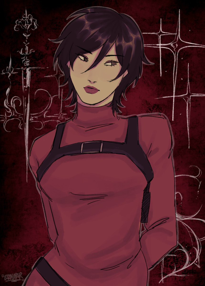 eskalobur's tweet image. the woman in red
#adawong #residentevil