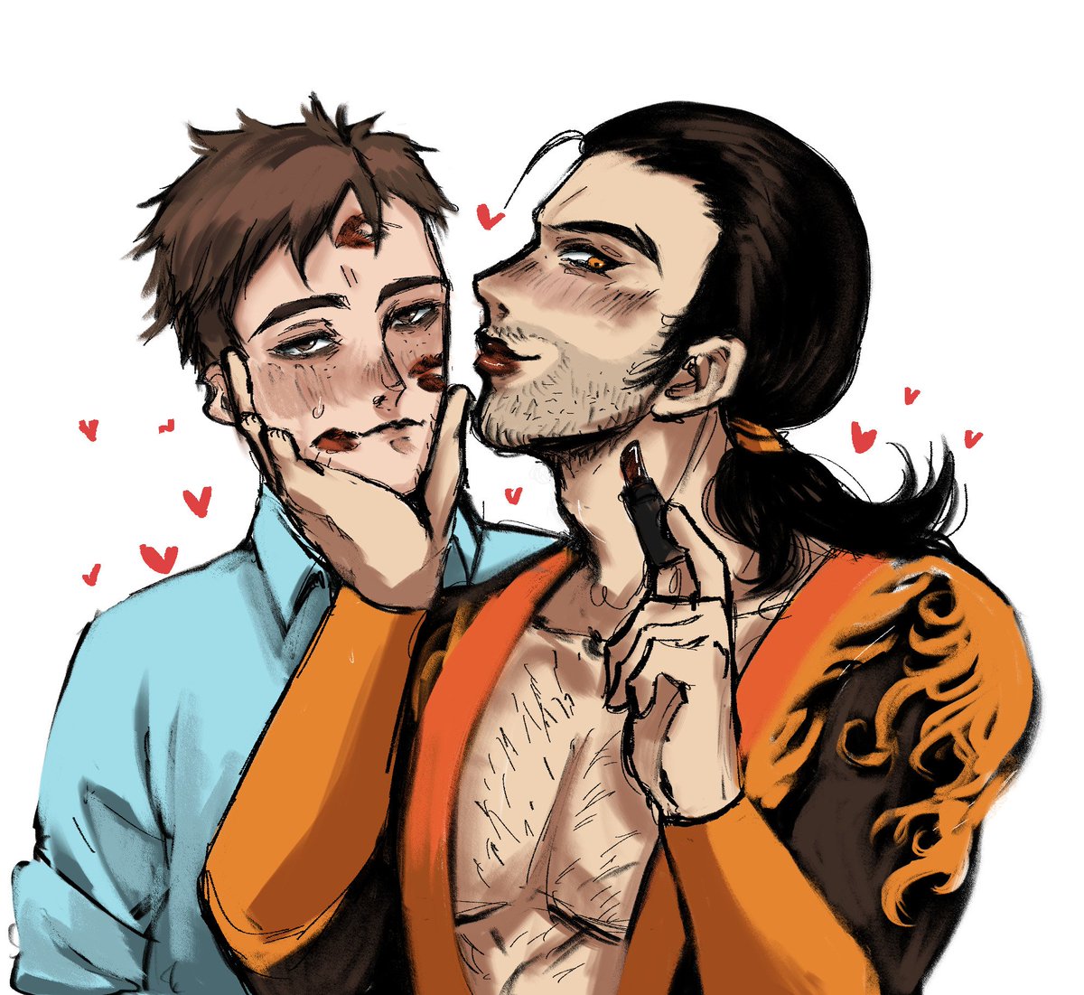 He's so gay... 

#flambert 
#dispatch
#flambae
#robertrobertson