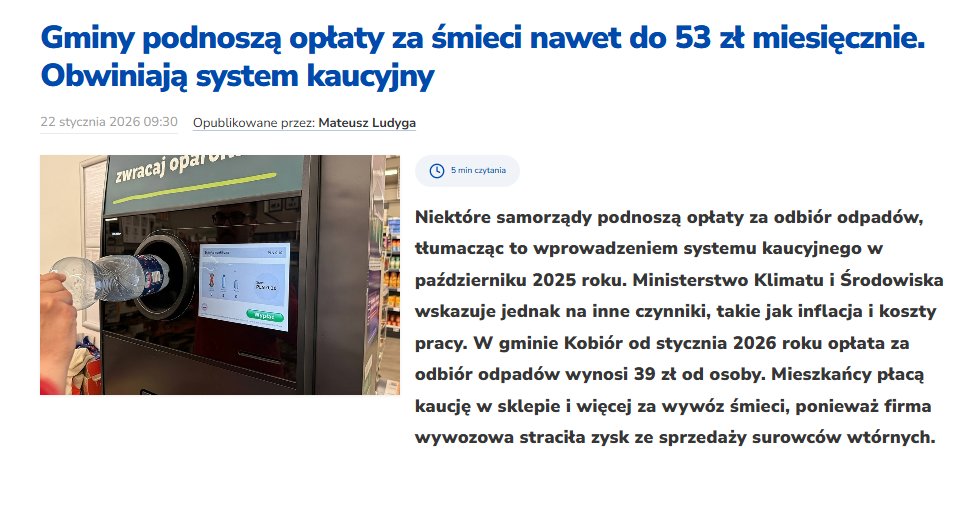 To już jest trochę nudne, ale znów miałem rację. Kilka miesięcy temu dokładnie przed tym przestrzegałem.