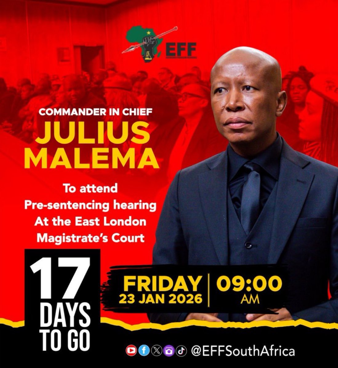 Today, we stand with Julius 🤙🏾