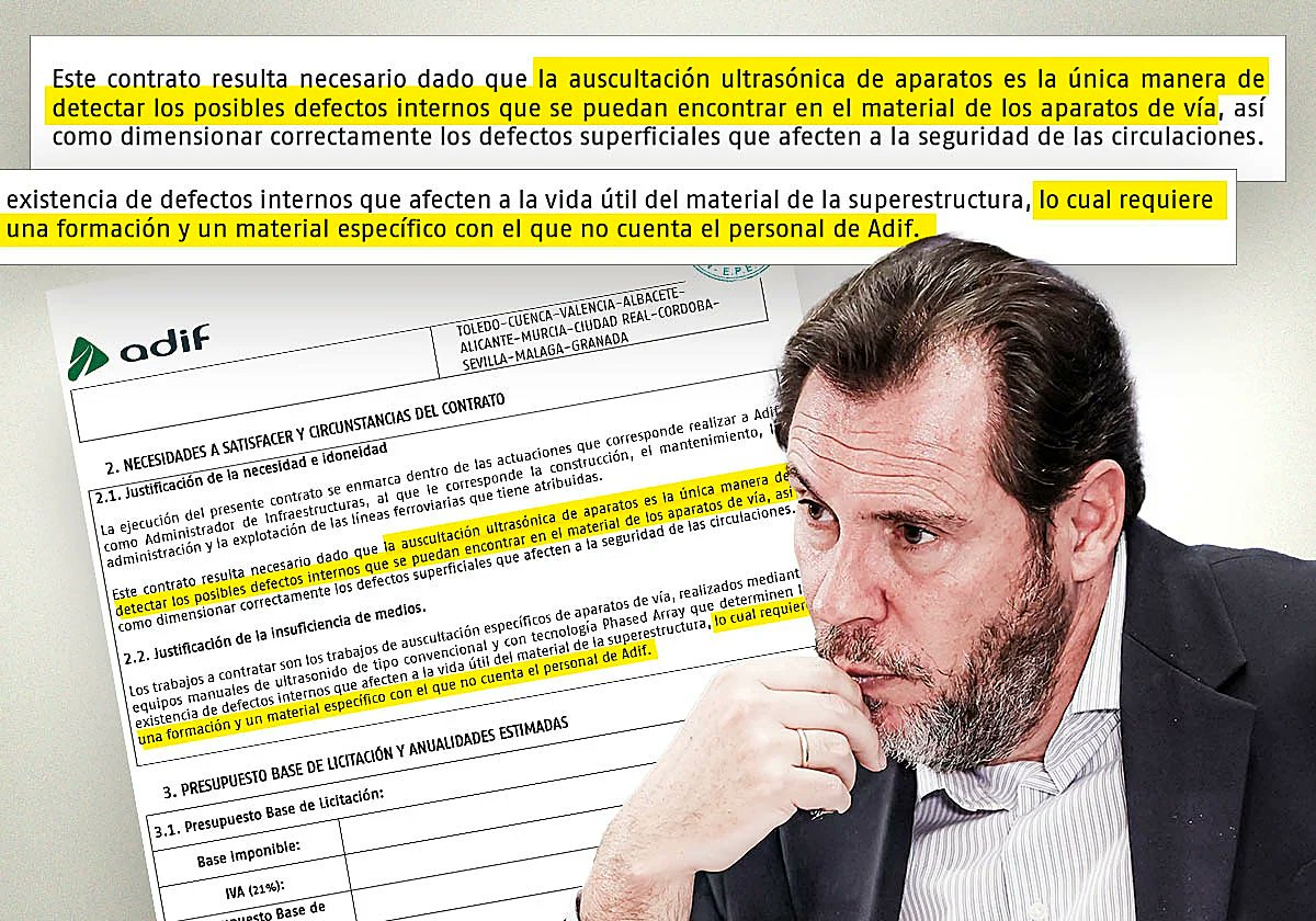 pabloharour's tweet photo. 🔴 ACOJONANTE

Adif admite que «no cuenta» con personal ni medios para detectar defectos en las vías del tren pese a que tiene más de 13000 trabajadores

https://t.co/HBQ3v0nTfP https://t.co/hq4FIAcLfh