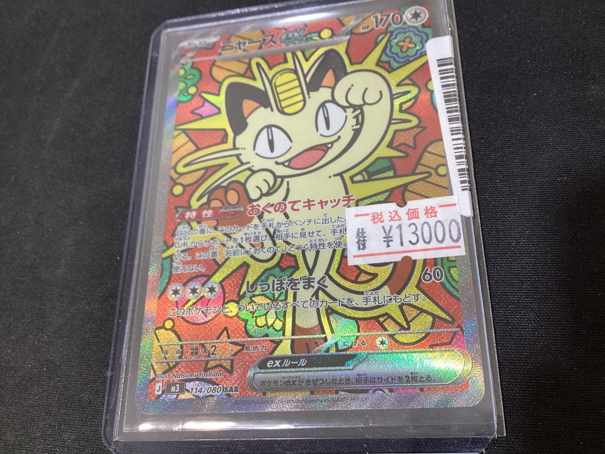 🌳トレ森入荷情報🌳 😸 ニャース SAR 😸 入荷しております♪ お求めの