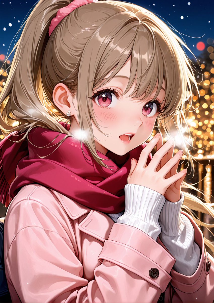 きんようび、おつかれさまです〜❄️✨ 外は風がぴゅーって冷たくて