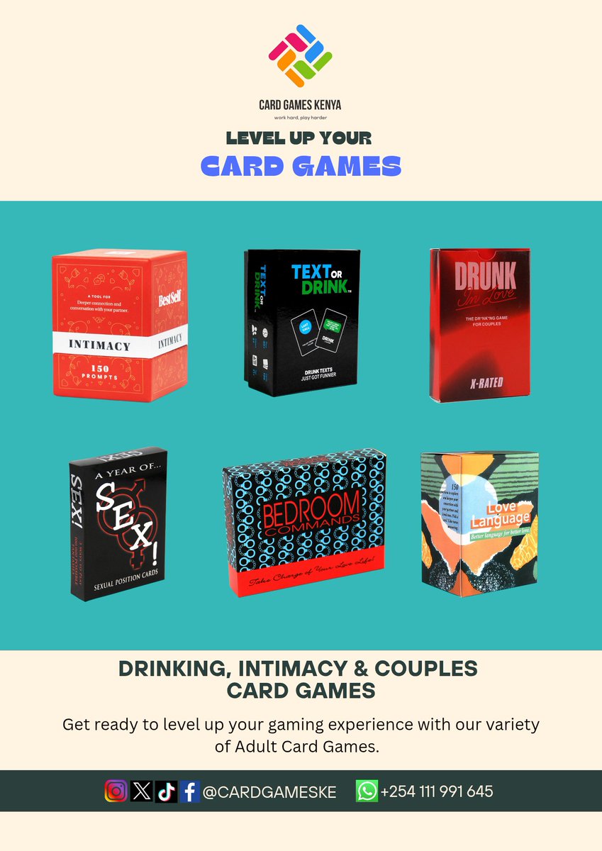 delightspaceke's tweet photo. Are you looking for Sex Toys &amp; Adult Card Games? Here's your luck. Today we have Free Delivery for all orders above 2k. 

Call or WhatsApp +254111991645 

#SexToys #SexToysKe #Cards #Games #gamenight #cardgames #AdultCards #FreeDelivery #Gift #Trending #AdultToys #Orgasms https://t.co/RDWEWlGfPt