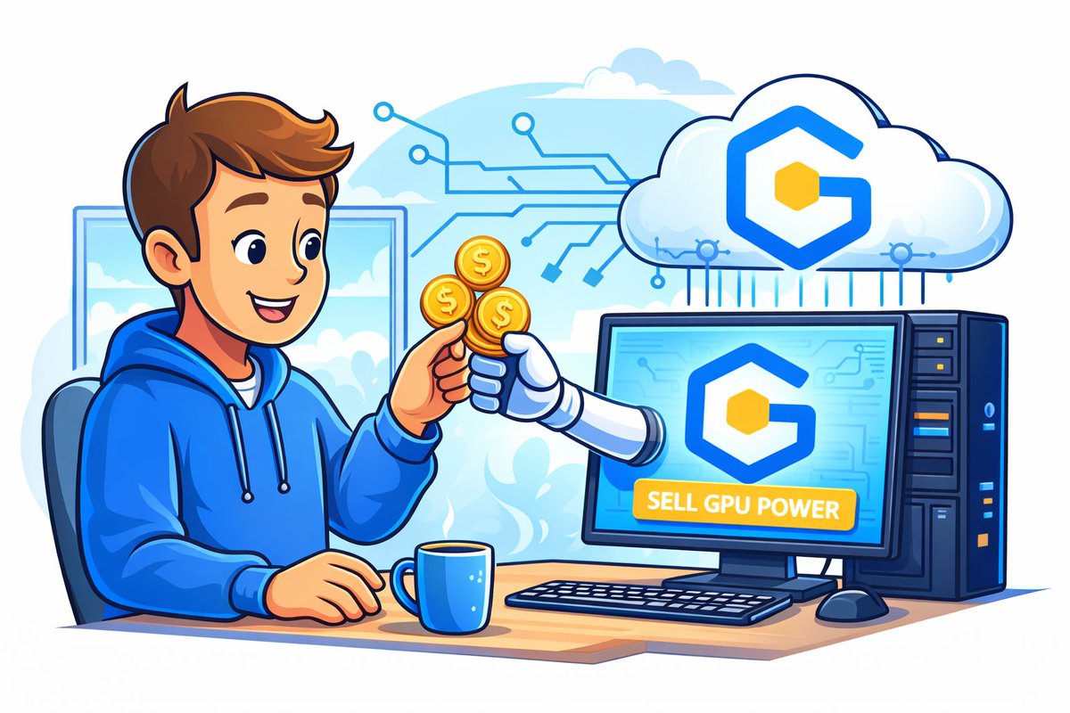 GridProtocolOrg's tweet photo. Idle GPUs aren’t costs, they’re unactivated assets." 💡
With Grid, decentralize your idle GPU and start earning rewards. 💸
Stop wasting computing power!
#GPU #Blockchain #ComputeSharing #Decentralization #Rewards https://t.co/U6wLrSh4Xd