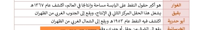 Gega2030's tweet photo. #الرخصة_المهنية_جغرافيا

حقل أبو حدرية يقع؟
في شمال غرب الظهران ✅ https://t.co/GmosiELssN