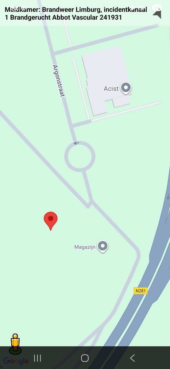 Brandgerucht bij Abbot Vascular