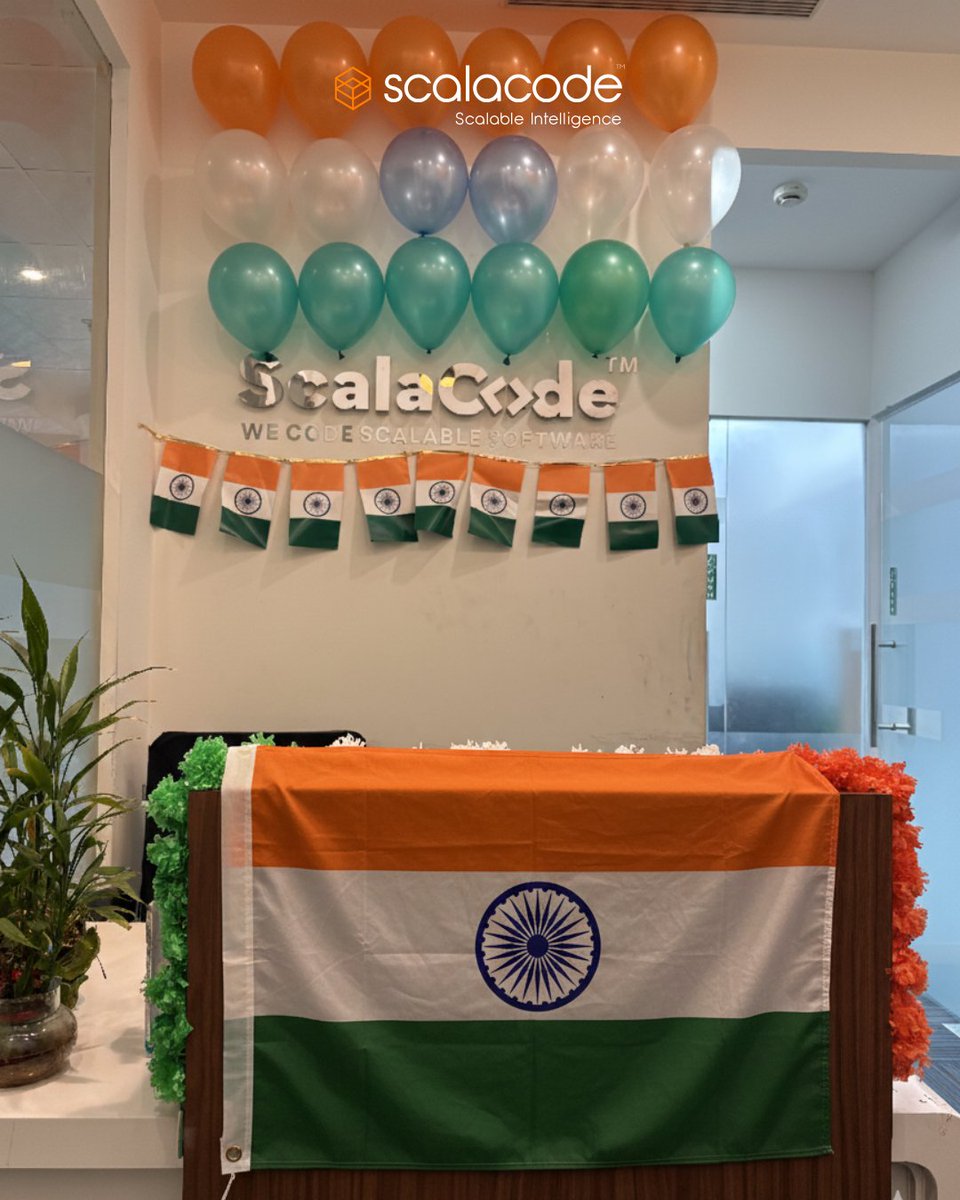 scala_code's tweet photo. Celebrating the spirit of unity, innovation, and progress

Celebrating Republic Day 2026 at ScalaCode with the spirit of innovation and togetherness.

#RepublicDay2026  #ScalaCodeCelebrates #DigitalIndia #RepublicDayVibes #TeamScalaCode #InnovationSpirit https://t.co/Bxw2ahzwfH