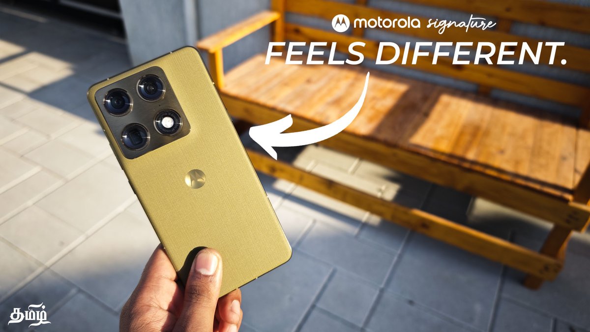 C4ETechTamil's tweet photo. Motorola Signature – இந்த Flagship Feel வேற லெவல்

#motorolaSignature #StandOutWithSignature #SignatureCinematicShots https://t.co/fhR76Ssp9P