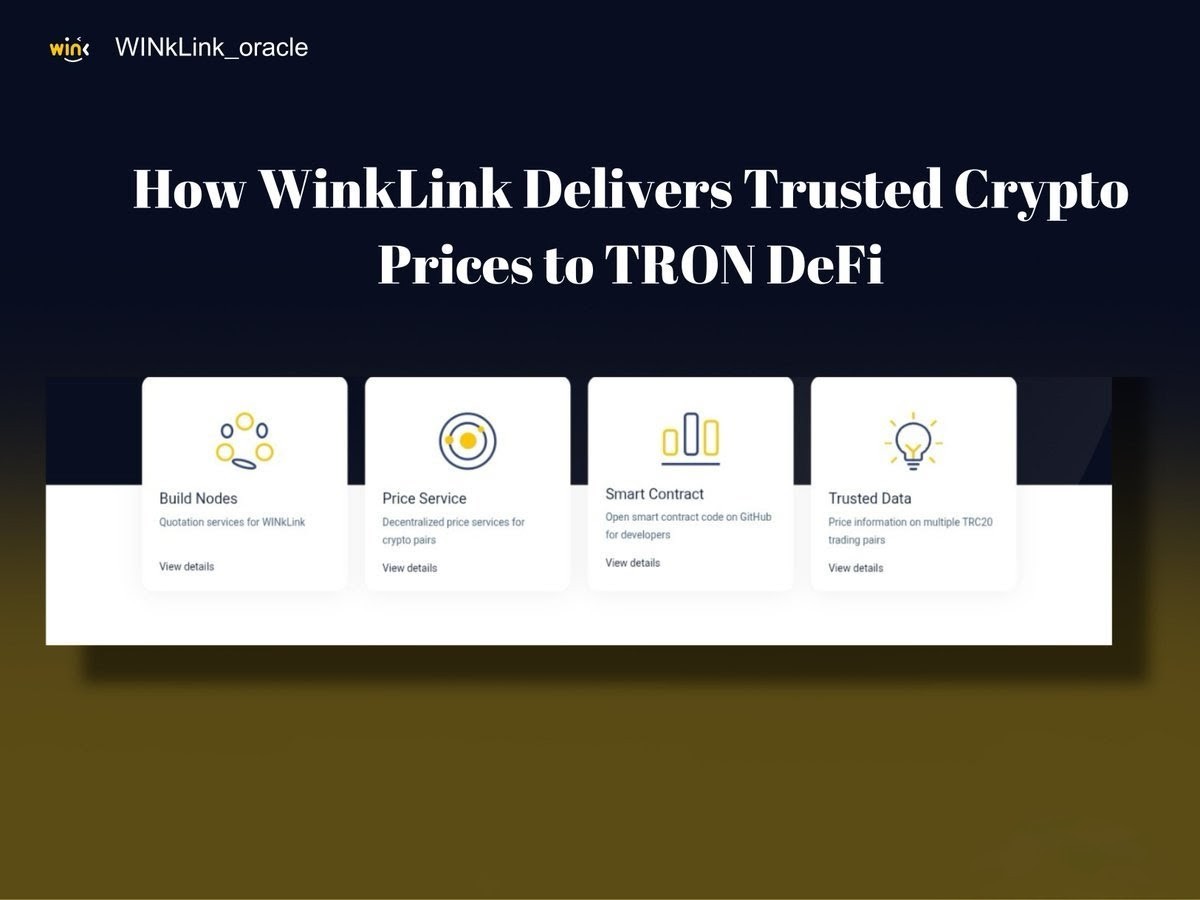 While many assume WINkLink is just another gaming or gambling platform due  to its origins as TRONbet, as of 2026, it serves as the foundational  decentralized oracle network for the entire TRON