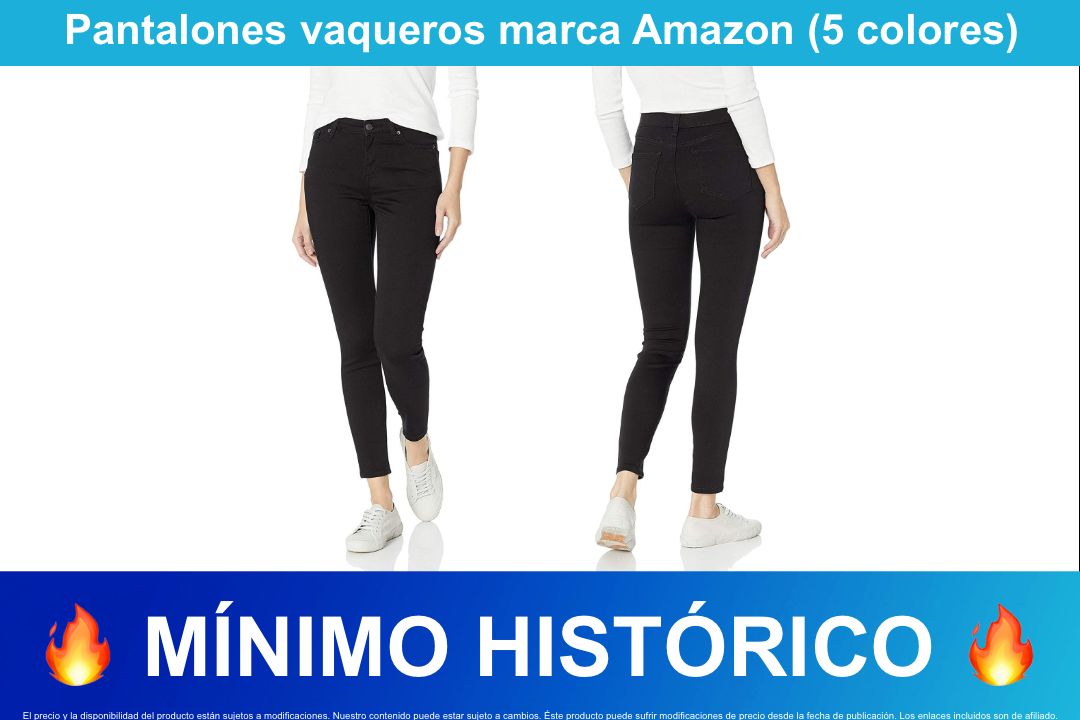 TomaChollazos's tweet photo. 😮 Pantalones vaqueros marca Amazon disponibles en 5 colores por solo 16,90€.

🛒 Enlace: https://t.co/52pohdfk7y https://t.co/kJtzAL8HLv