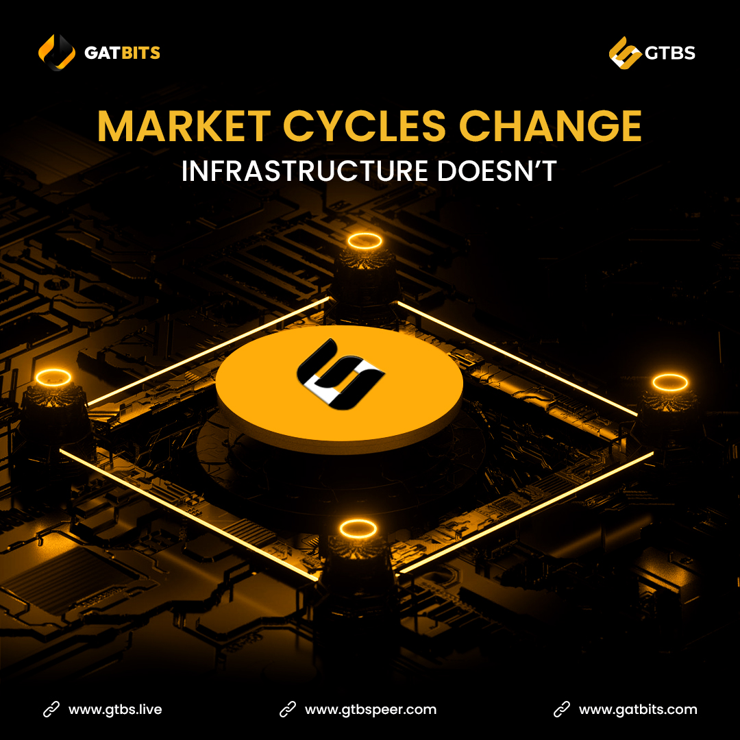 Market cycles change. Infrastructure doesn’t. 

#BuiltToLast #GatBits #Web3Infrastructure #GTBS