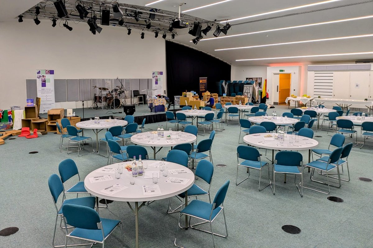 Primary1stTrust's tweet photo. Ready to welcome delegates to our #PFTEvent 'The Architecture of Play' this morning in association with @CommunityPlayDE and presented by Emma Neal of @EvidencedEdu .
An interesting day ahead...!
#EYFS #PFTEvents #Playmatters #learningthroughplay https://t.co/S8jt2l9Ajj