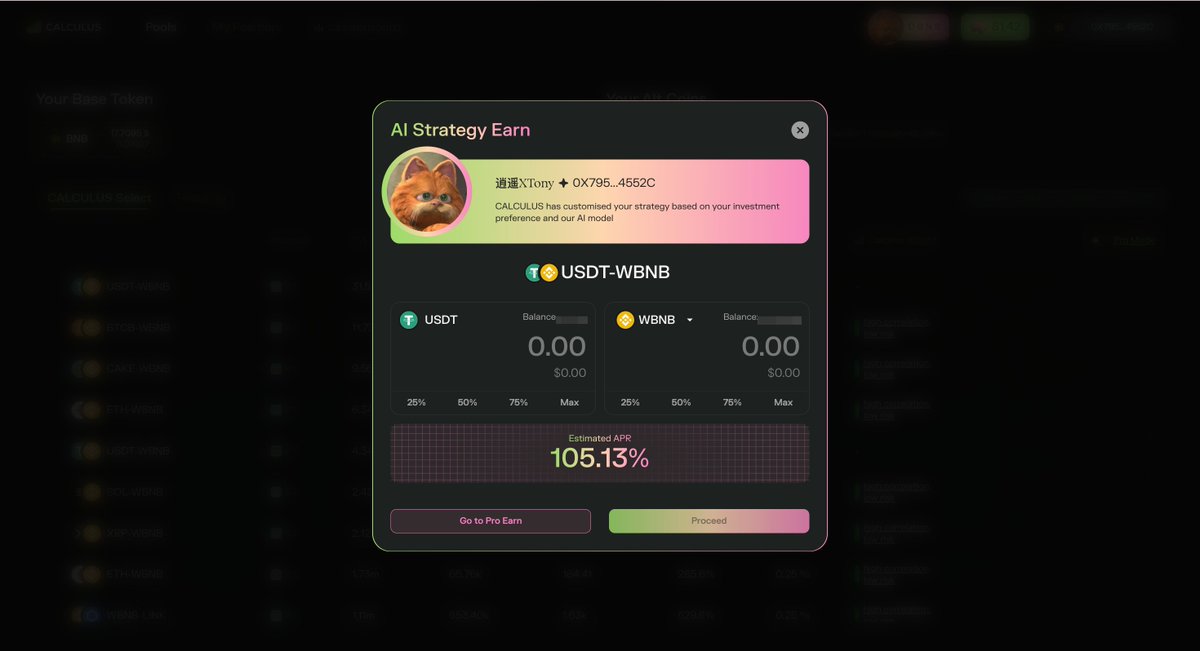 CalculusFinance's tweet photo. Setting LP ranges is an art? No, it's a Science. 
Calculus AI Strategy Earn turns history into alpha. But we don't just analyze the charts—we analyze YOU.
Our engine combines historical "Volatility Heatmaps" with your #DBTI Personality Profile.
Instead of arbitrary numbers, we tailor the liquidity bounds to match your unique trading psychology and risk tolerance.
1_ Market-Proven Data.
2_ Personality-Aligned Strategy.
3_ Narrower Ranges = Higher Multiplier. Science meets Psychology. 
Let the AI do the math. You keep the fees.