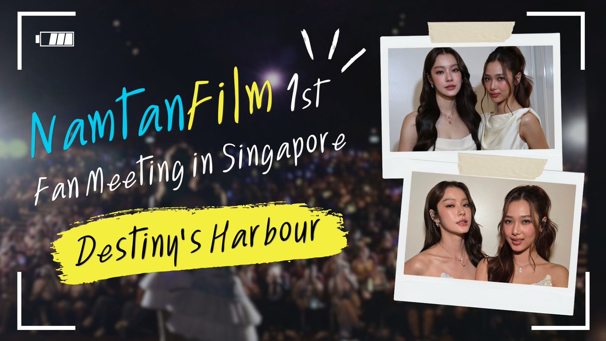 Npamtan's tweet photo. Are you all happy? We’re very happy 🥳 Thank you for making our first time in Singapore full of nothing but wonderful memories. We’ve received so much energy from everyone, straight to our hearts. See you again soon 🫶🏻 https://t.co/LyeUYXjJzP