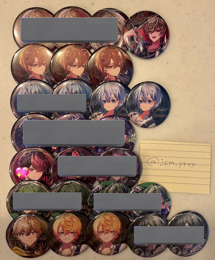 シクフォニ グッズ 買取 交換

譲）画像or買取
求）👑swg or買取

当方売り手買い手どちらも可能です🙆🏻‍♀️
大変求めております為1点からでもお声かけして下さると助かります

#シクフォニグッズ買取 #シクフォニグッズ交換