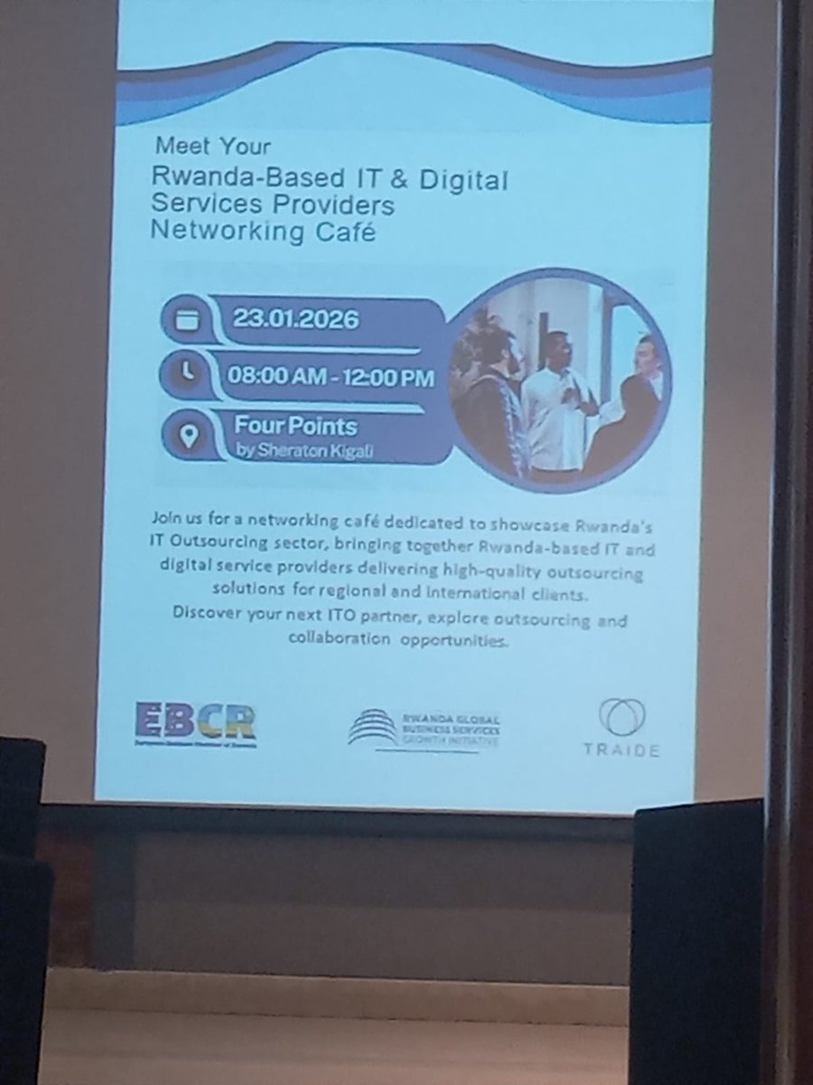Tazonta_Finance's tweet photo. Tazonta is attending the Rwanda-Based IT &amp; Digital Services Providers Networking Café! 🇷🇼💻 at Four Points, Kigali to connect, collaborate, &amp; explore digital opportunities. Let’s build the future of tech—together! #Tazonta @EBC_Rwanda https://t.co/ItLttZNrmW