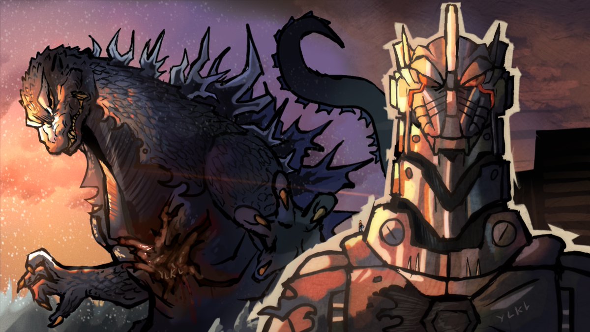 GODZILLA against MECHAGODZILLA
#Godzilla