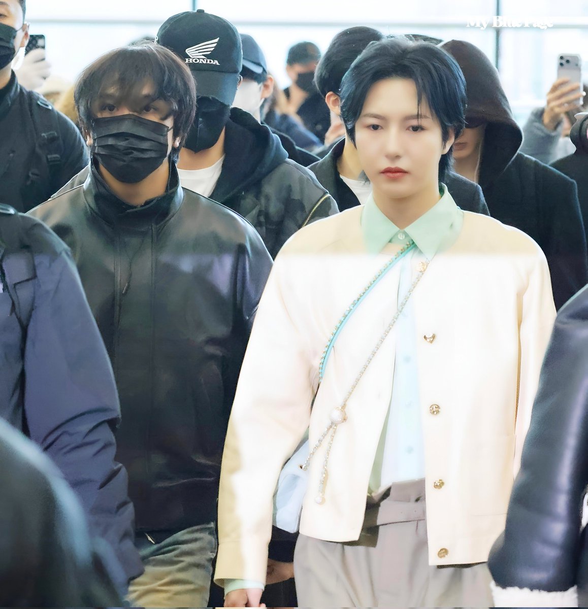 MyBluePage's tweet image. 👋👋

260123 ICN
#런쥔 #RENJUN #ロンジュン #黄仁俊
#해찬 #HAECHAN