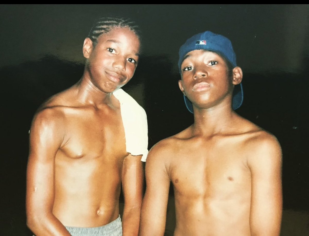 Nsukka_okpa's tweet photo. Micheal B Jordan and Alex Iwobi, West London, circa 2001.

Iwobi was the first person to advise Jordan to leave football and focus on acting. ❤️ #FcbLive https://t.co/jDwzGd9O0C