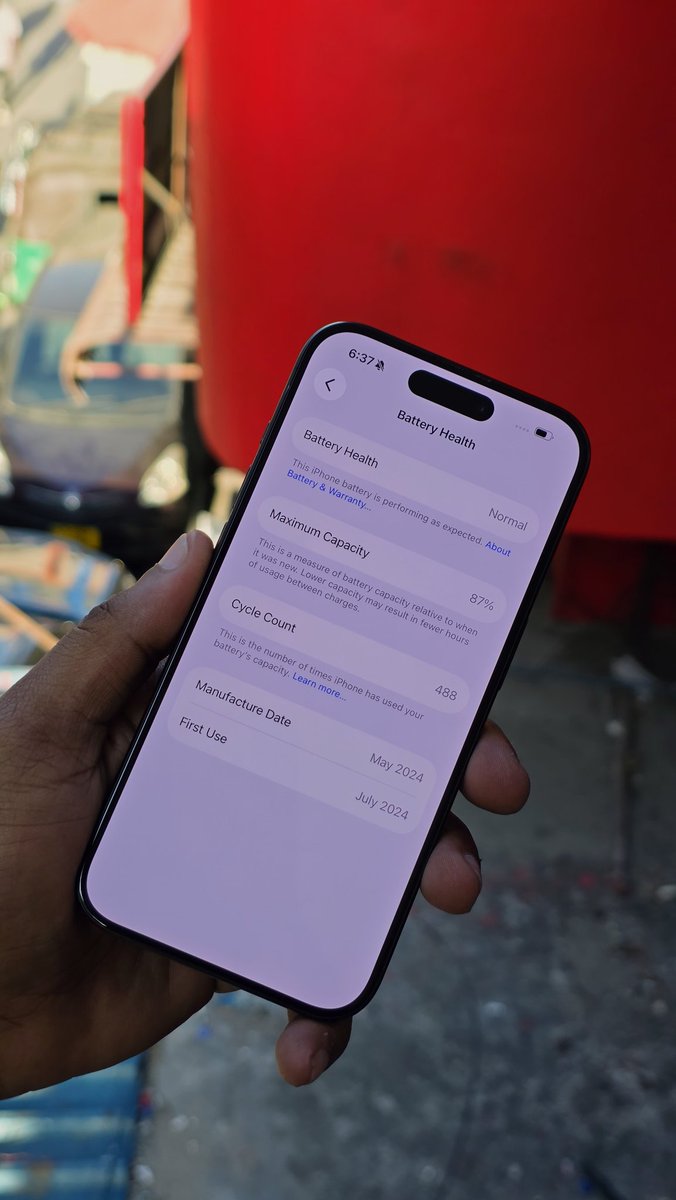iPhone_Usedtz's tweet image. iPhone 15Pro 

256GB 🔋87%
Black Color 
Tsh 1,550,000/=

NB:Mikoani tunatuma malipo
Baada ya kupokea
Free Charge, Cover &amp;amp; Protector 📖
Exchange &amp;amp; Top up allowed
📞/Whatsapp 0683678977
KINDLY REPOST 🌺🌷💕