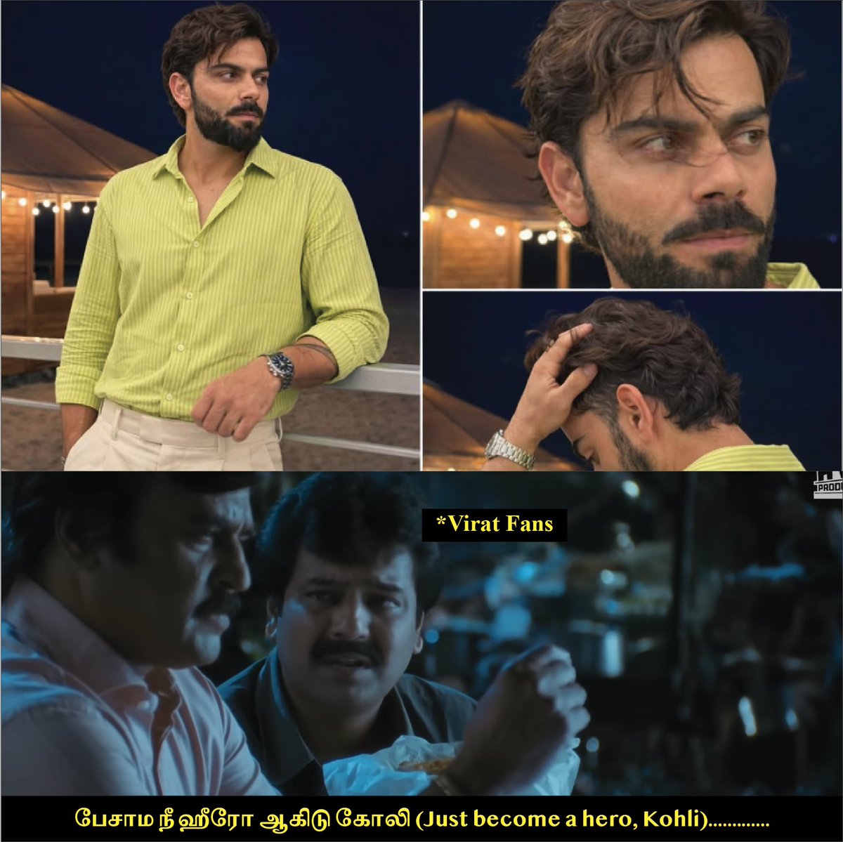 RomeyoThiru's tweet photo. @imVkohli @NSaina #Kohli #Memes https://t.co/o7VGZDP6Km