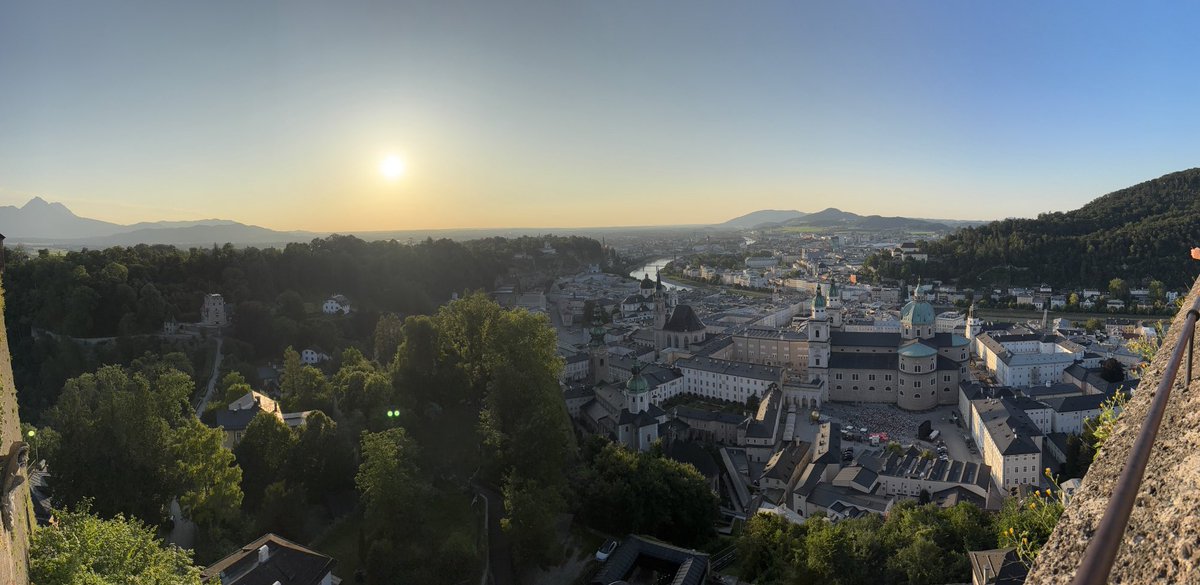 ⁦<a href="/PanoPhotos/">Panoramas 📸📱</a>⁩  - looking out over Salzburg from Schloss Mirabell #pano