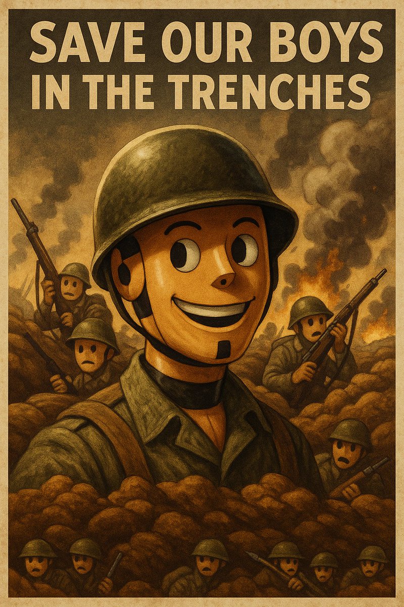 DisclaimerCoin's tweet image. TIME TO SAVE THE TRENCHES......or maybe it's better we $DONT