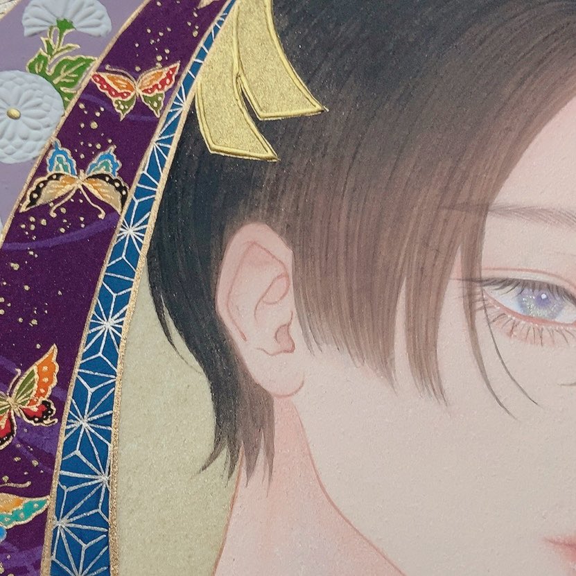 🔔展示のお知らせ🔔
｢吉祥展2026」
会期:2026年1月24日(土)～28日(水)
時間:14時～20時 (水曜日18時まで)
場所:SUNABAギャラリー(大阪 中崎町)

過去作3点と新作2点出品させていただきます❁
よろしくお願いします✨️