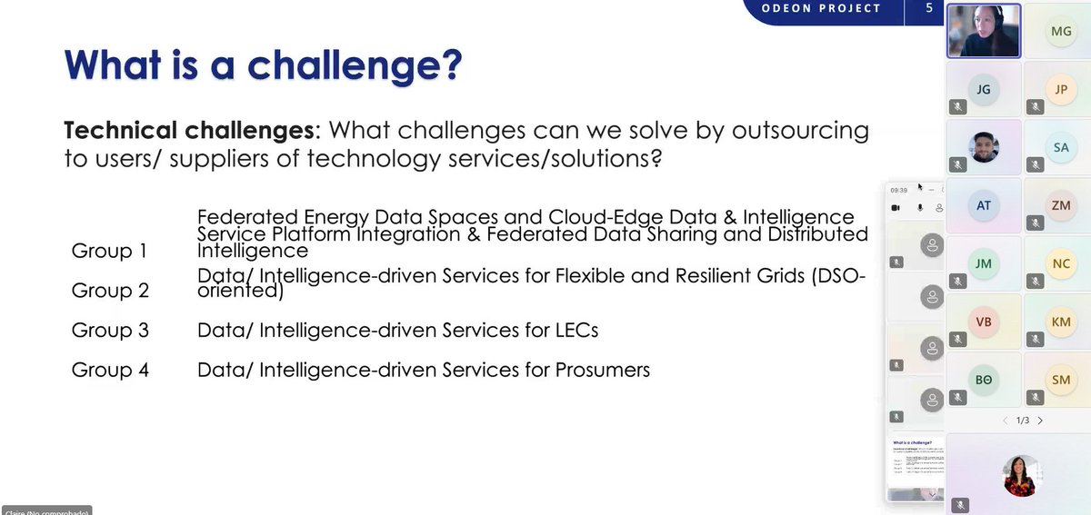 ODEON project tweet media