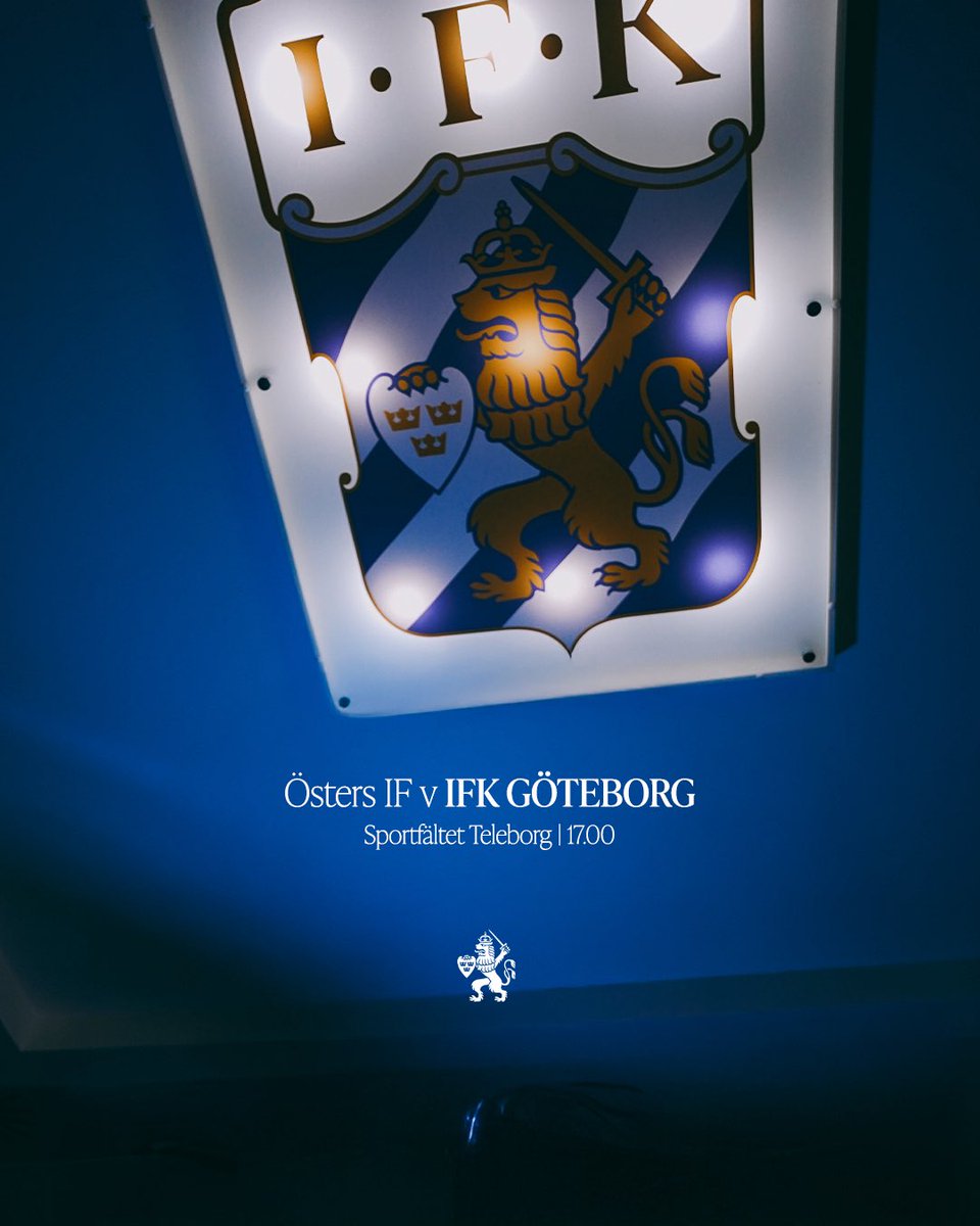 🔵⚪️| Årets första matchdag är här! Vi möter Östers IF på bortaplan klockan 17.00 ikväll.

#ifkgbg