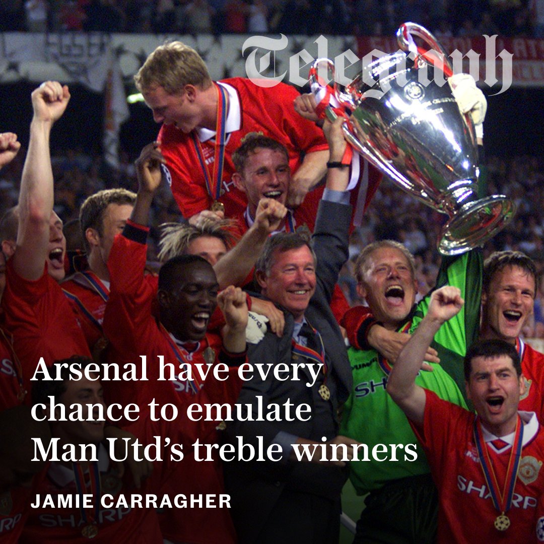 TeleFootball's tweet image. ✍️ 'There is a lot of football still to play but Mikel Arteta’s men could even go one better than Sir Alex Ferguson’s 1999 side' I Writes Jamie Carragher

Read the full article below 🔗
telegraph.co.uk/football/2026/…