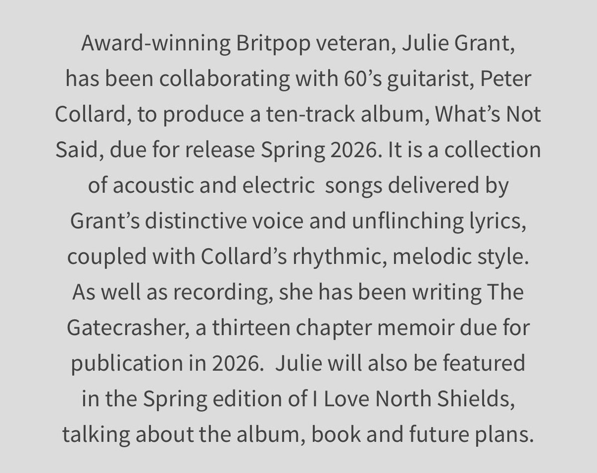Julie Grant tweet media