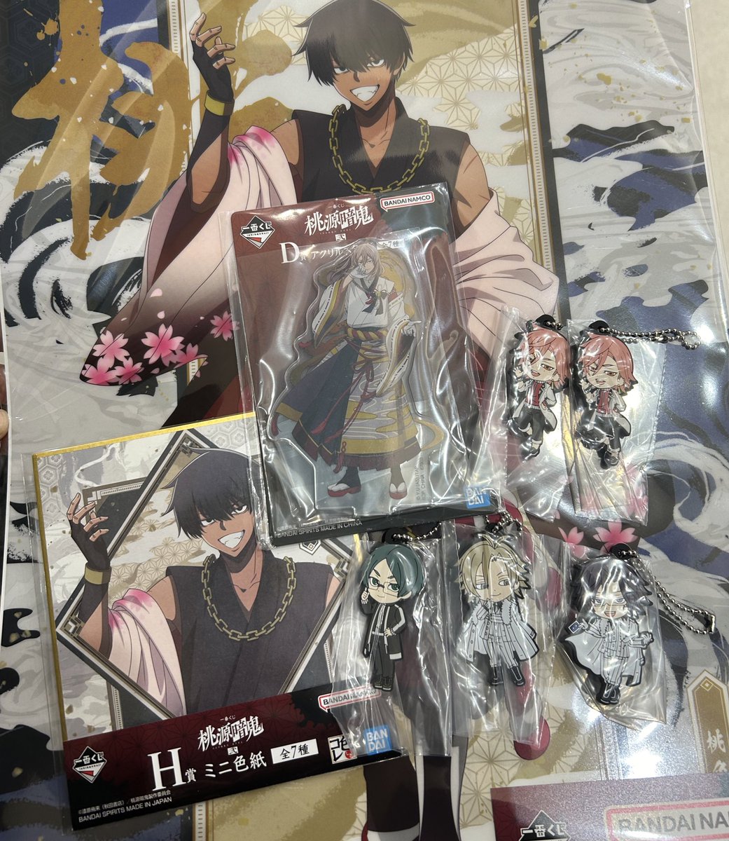 桃源暗鬼 一番くじ B賞 F賞 淀川真澄 桃源暗鬼一番くじ H賞+E賞+F賞x2