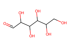 glucose molecule

python code to do iupac naming

!pip install chemistryai
from chemistryai import *
a = smiles("C(O)C(O)C(O)C(O)C(O)C=O")
print(iupac(a))

outputs

2,3,4,5,6-pentahydroxyhexanal