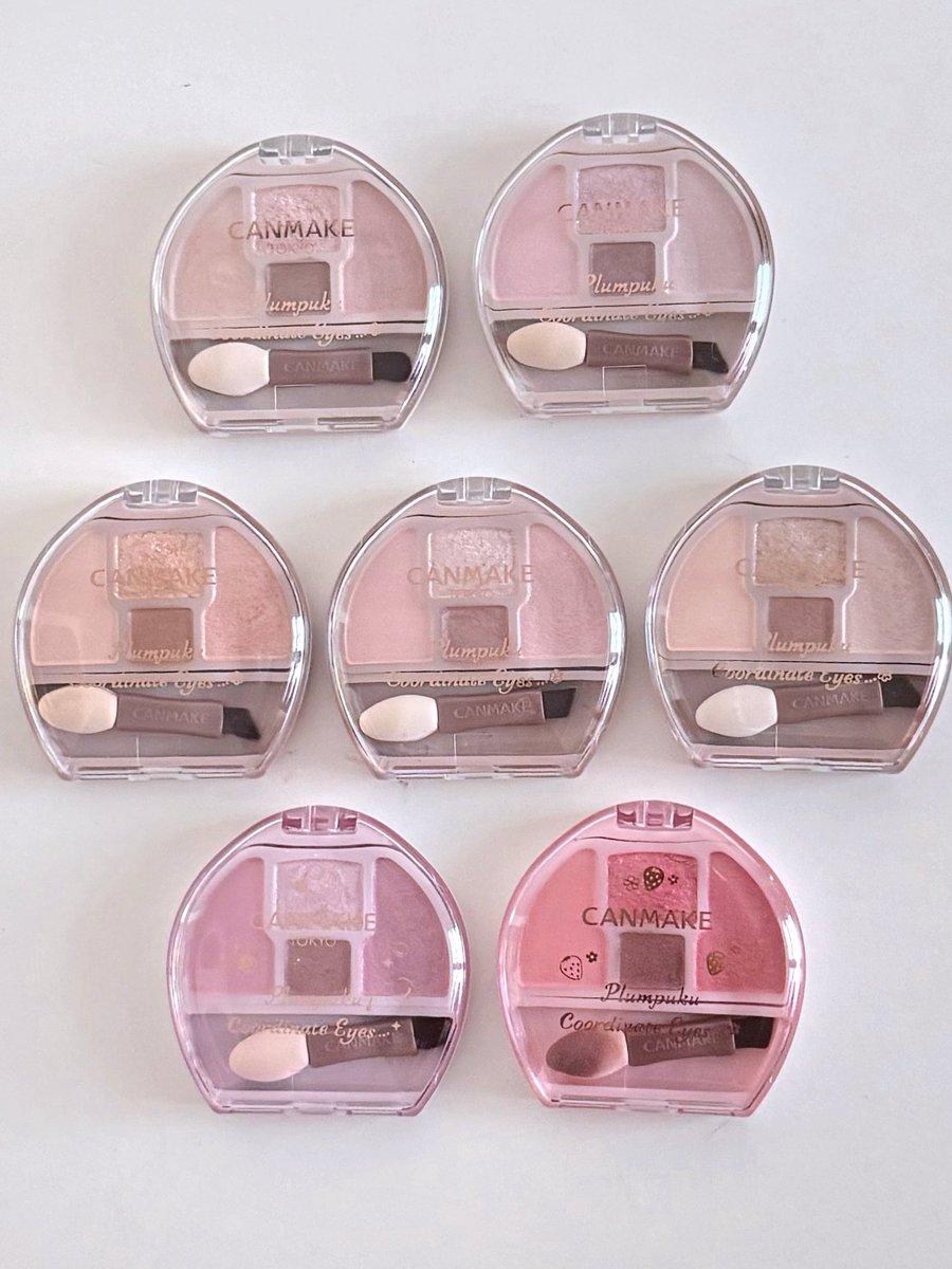 reviewchoey's tweet image. มาสวอชพาเลตดอลลี่อาย canmake ครบ 7 สีให้คับ✨