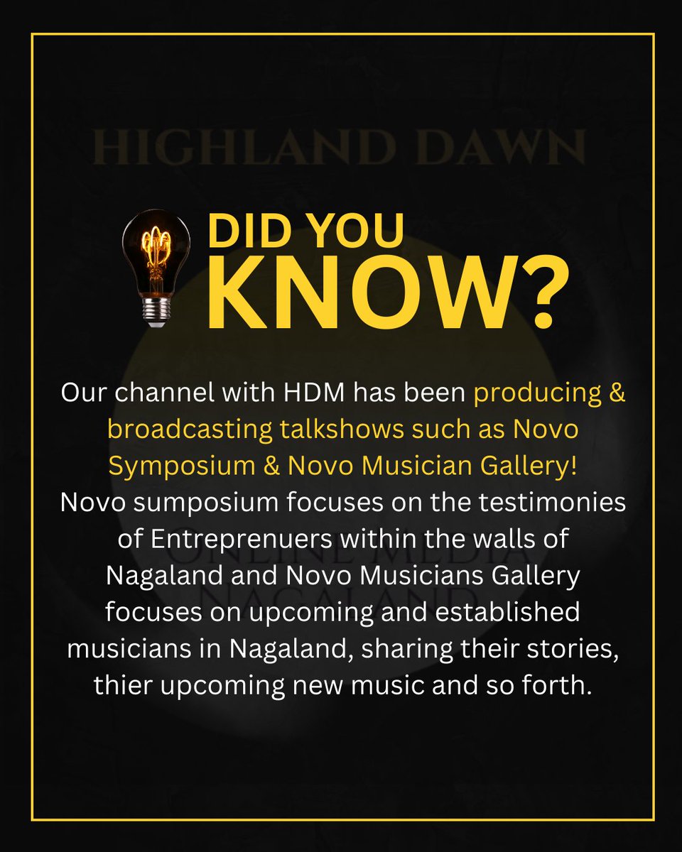 MediaHighland's tweet photo. At HDM we produce multiple series besides our services Novo Musicians Gallery and Novo symposium is one of few series.

Do check out our Youtube channel.

https://t.co/75KdcUUc7I https://t.co/zPr8hJ2gkQ