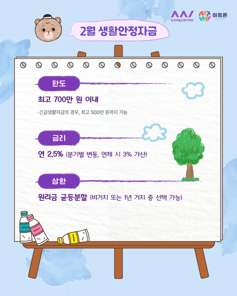 한국예술인복지재단 tweet media