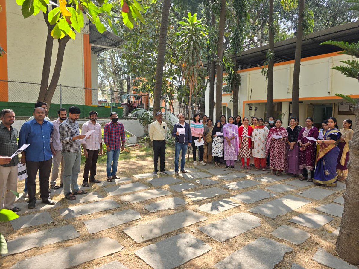In observance of National Voters Day (25th January) ,  FCI DO Bengaluru, conducted a  Pledge on 23.01.2026  with the theme “My India, My Vote.'' 
# NVD2026