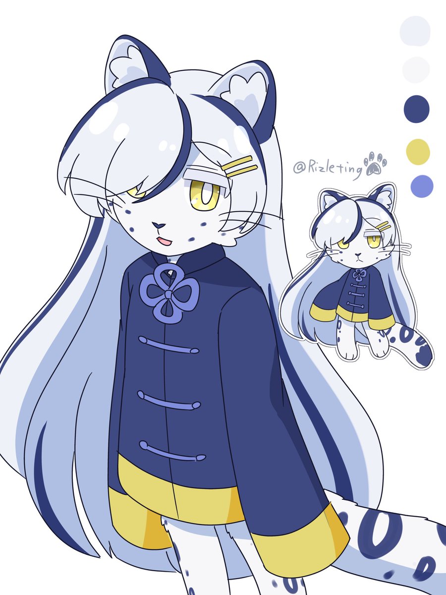 てきとう創作ユキヒョウさん