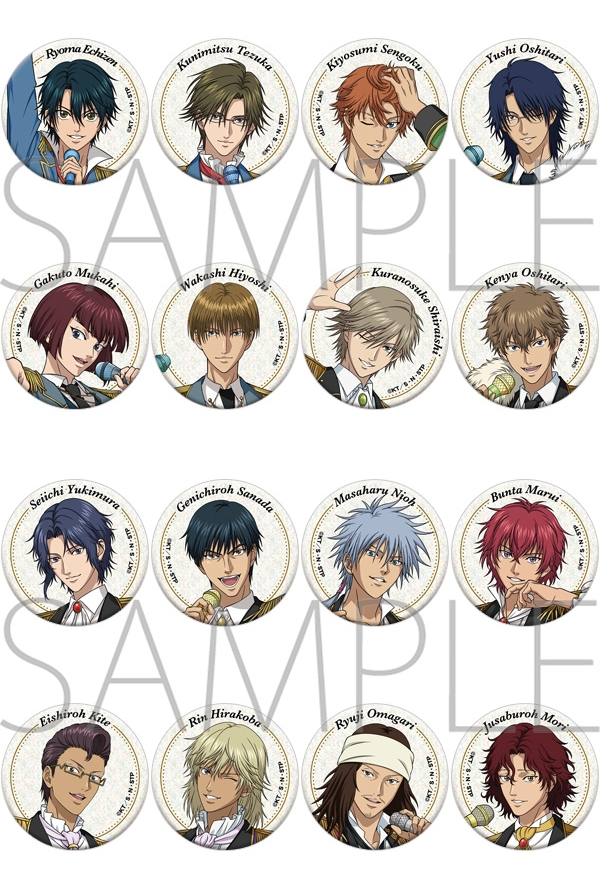 アニメイトオンラインで予約開始！ 新テニスの王子様 ホログラムキャラ