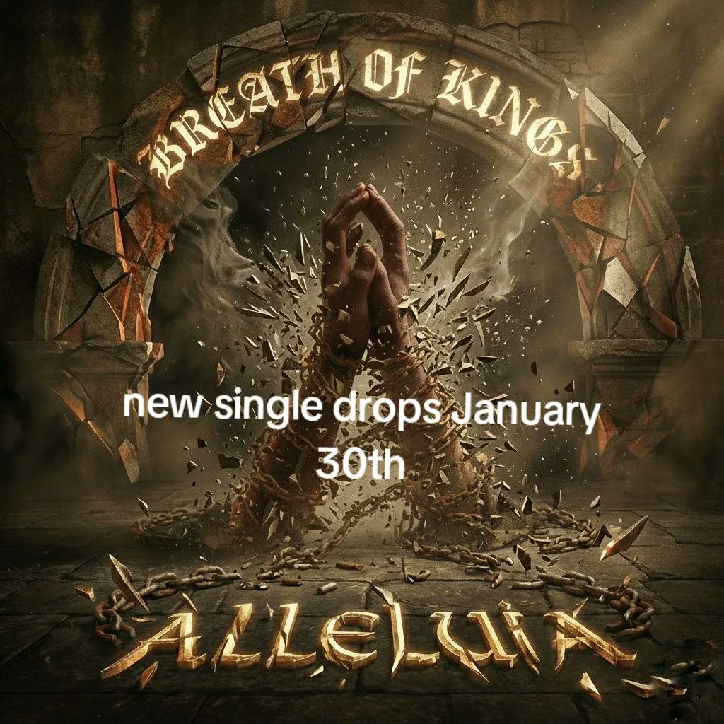 breathofkingz's tweet image. Alleluia by Breath of Kings (BOK) drops January 30th.