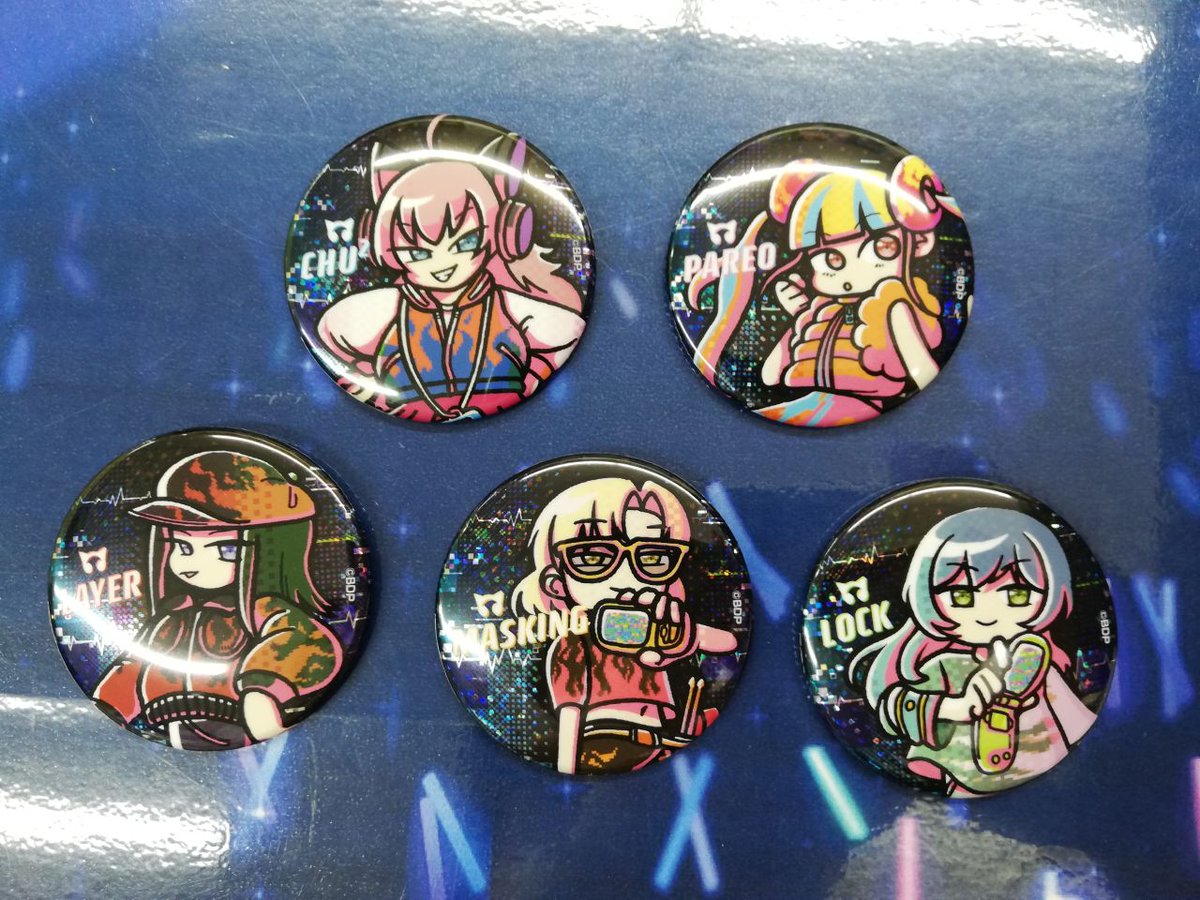 入荷情報】バンドリ 昨日のライブ缶バッジ 早速入荷しています